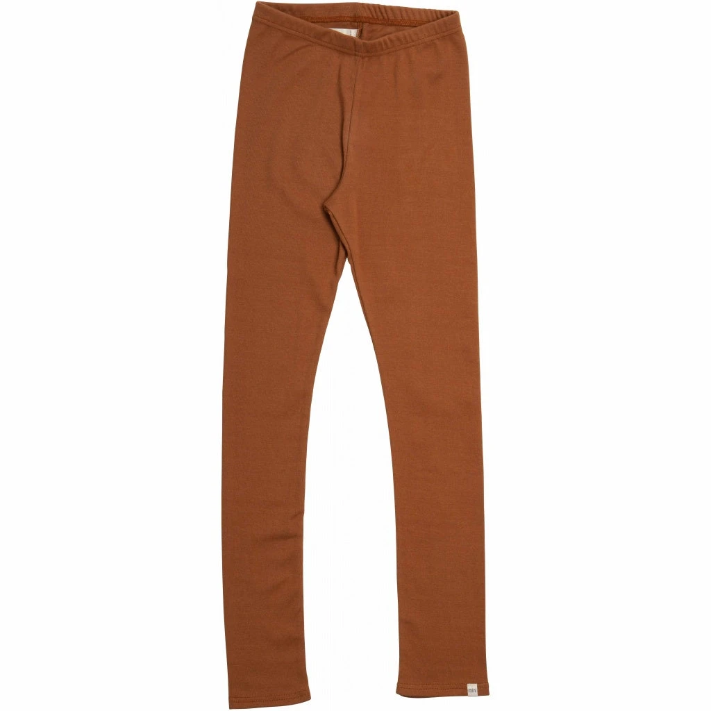 Organic Cotton Nice Leggings - Clay 2 Organic Cotton Nice Leggings - Clay - Image 2