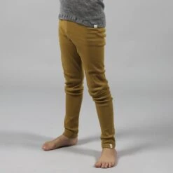 Organic Cotton Nice Leggings - Golden Leaf -Engel Cheap Store 181 34 Golden Leaf Extra 1