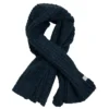 Alpaca Kram Scarf - Navy Teal