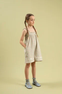 Adina Romper - Pastel Rainbow Check -Engel Cheap Store 25 Adina Romper 0701 scaled