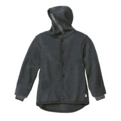 Boiled Wool Jacket - Anthracite