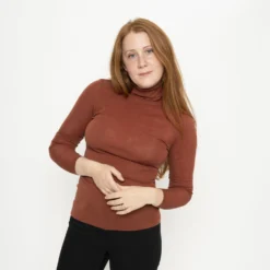 Womens Merino Turtleneck Top - Rhubarb -Engel Cheap Store 33 Rhubarb Extra4 60cb9c74 bb4a 4180 9fd8 af488bb44fe6 scaled