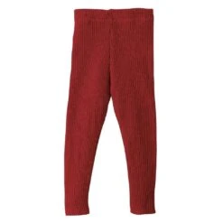 Organic Merino Leggings - Bordeaux (last One - 0-3m)