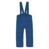 Organic Boiled Wool Dungarees - Navy