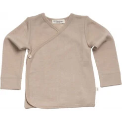 Merino Cross Over Cardigan - Sand