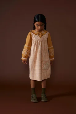 Bille Overdress - Forester Check Ribbon -Engel Cheap Store BILLIEOVERDRESS FORESTERCHKRIBBON A scaled