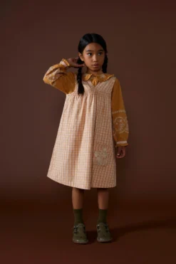 Bille Overdress - Forester Check Ribbon -Engel Cheap Store BILLIEOVERDRESS FORESTERCHKRIBBON B scaled