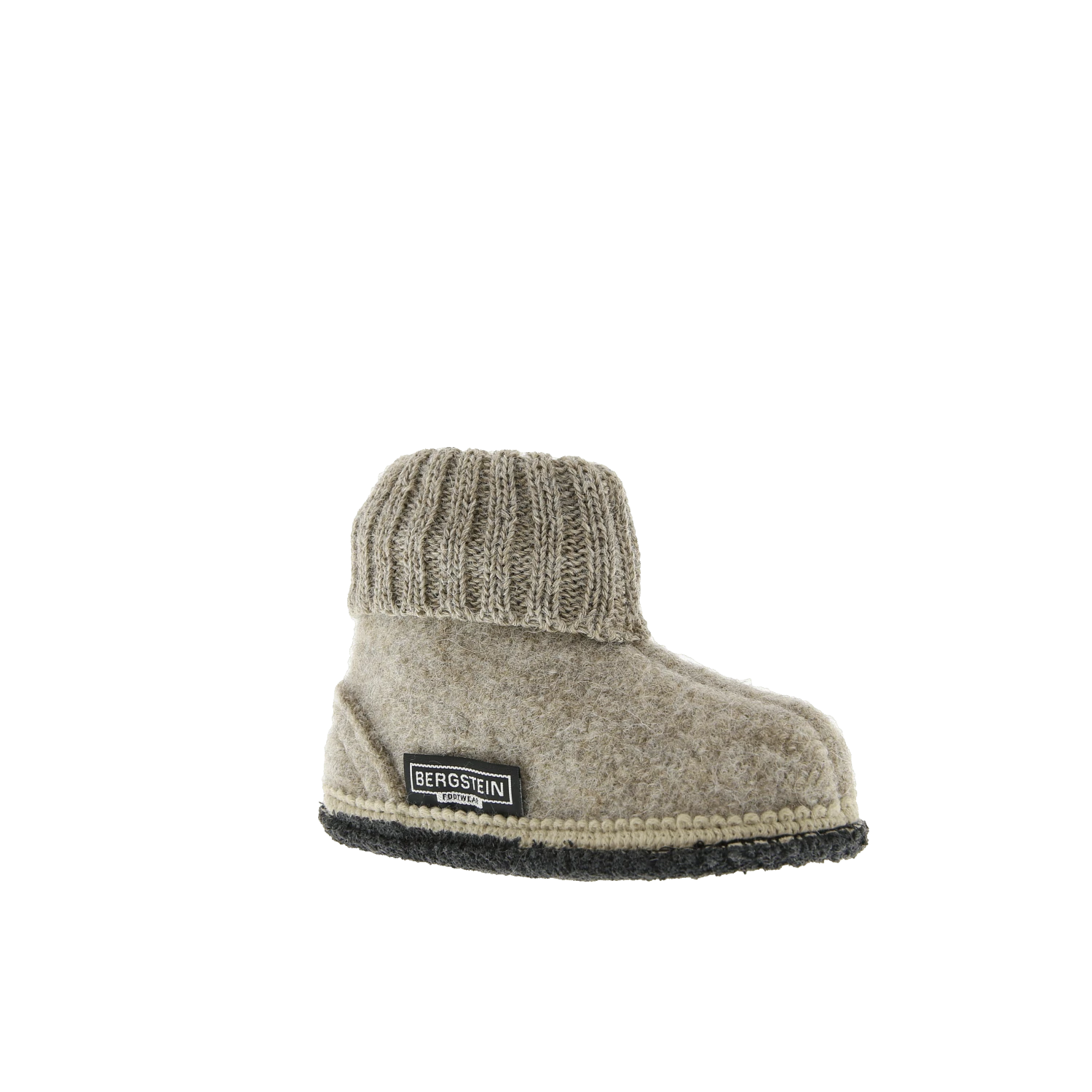 Cozy Kids Wool Slipper - Beige 1 Cozy Kids Wool Slipper - Beige
