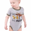 Duck Duck Moose Grey Infant Creeper Onesie