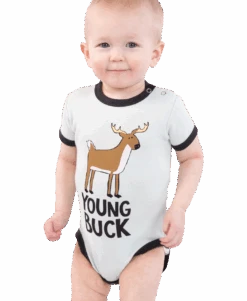 Young Buck Deer Infant Creeper Onesie
