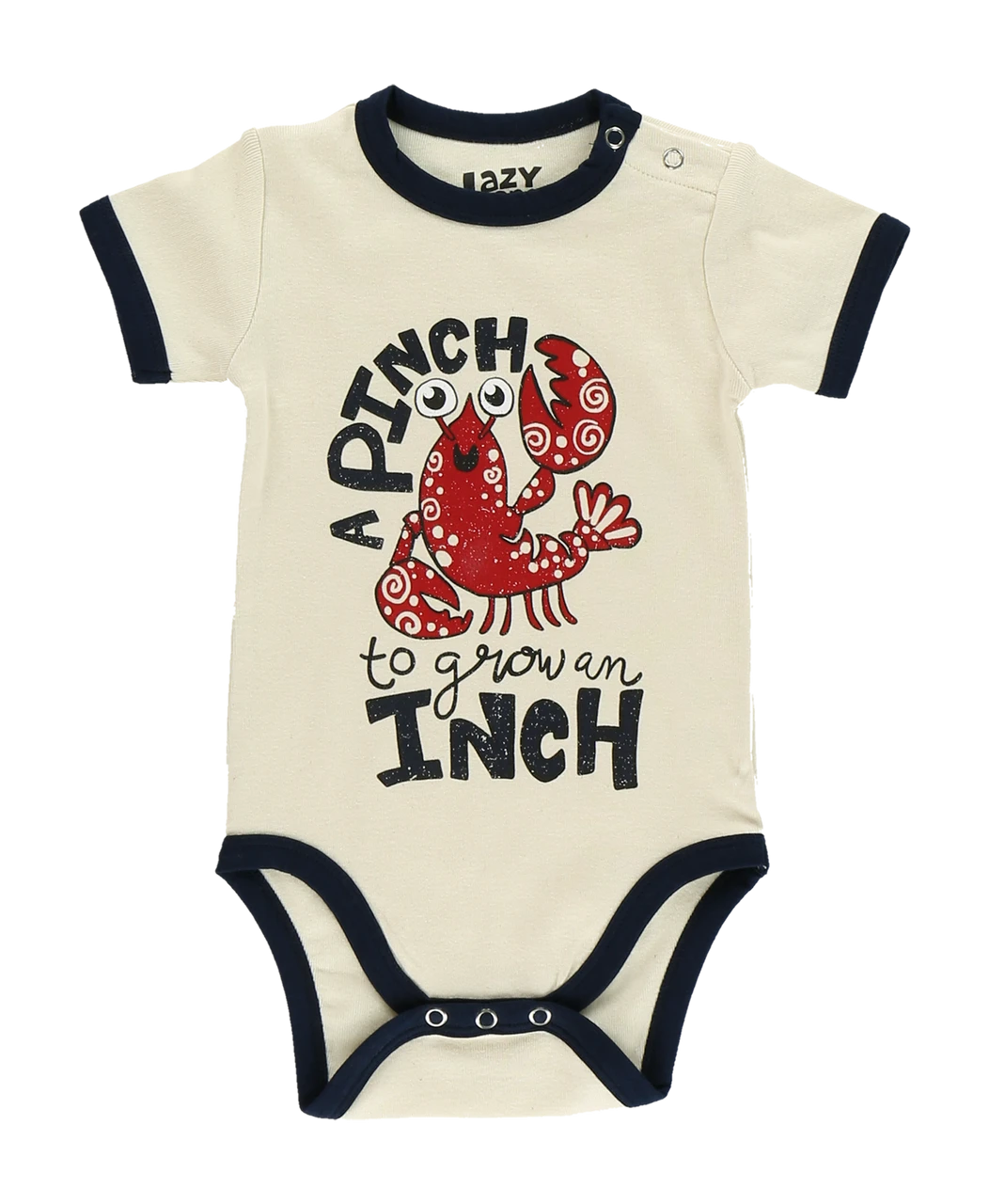 Pinch To Grow An Inch Infant Lobster Creeper Onesie 3 Pinch To Grow An Inch Infant Lobster Creeper Onesie - Image 3