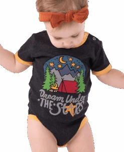 Dream Under The Stars Infant Creeper Onesie