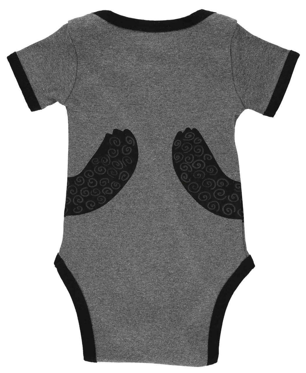 Bear Hug Grey Infant Creeper Onesie 2 Bear Hug Grey Infant Creeper Onesie - Image 2