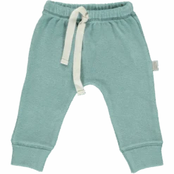 Organic Terry Leggings - Blue Surf