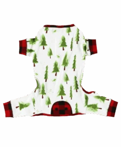 Evergreen Plaid Dog Onesie Flapjack -Engel Cheap Store DFJ984 WEB FL1B01 51040.1697037627