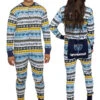 Happy Hanukkah Adult Onesie Menorah Flapjack