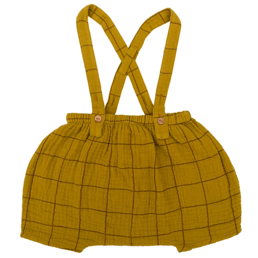 Henry Shorts - Dijon Square Print 1 Henry Shorts - Dijon Square Print