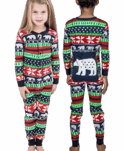 Sweater Bear Kid Polar Bear Onesie Flapjack