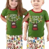 Lights Out Kid's PJ Short Set