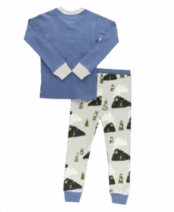 All Aboard Blue Kid's Long Sleeve PJ's 8 All Aboard Blue Kid's Long Sleeve PJ's -Engel Cheap Store KID412b WEB FL1B01 29803.1697039440