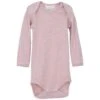 Organic Cotton Baby Body - Pink Melange