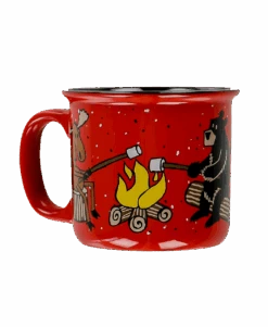 Happy Camper Ceramic Mug 4 Pack -Engel Cheap Store MG316 WEB FL1F03 84417.1697040056