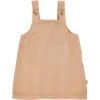 Organic Corduroy Pinafore - Maple Sugar