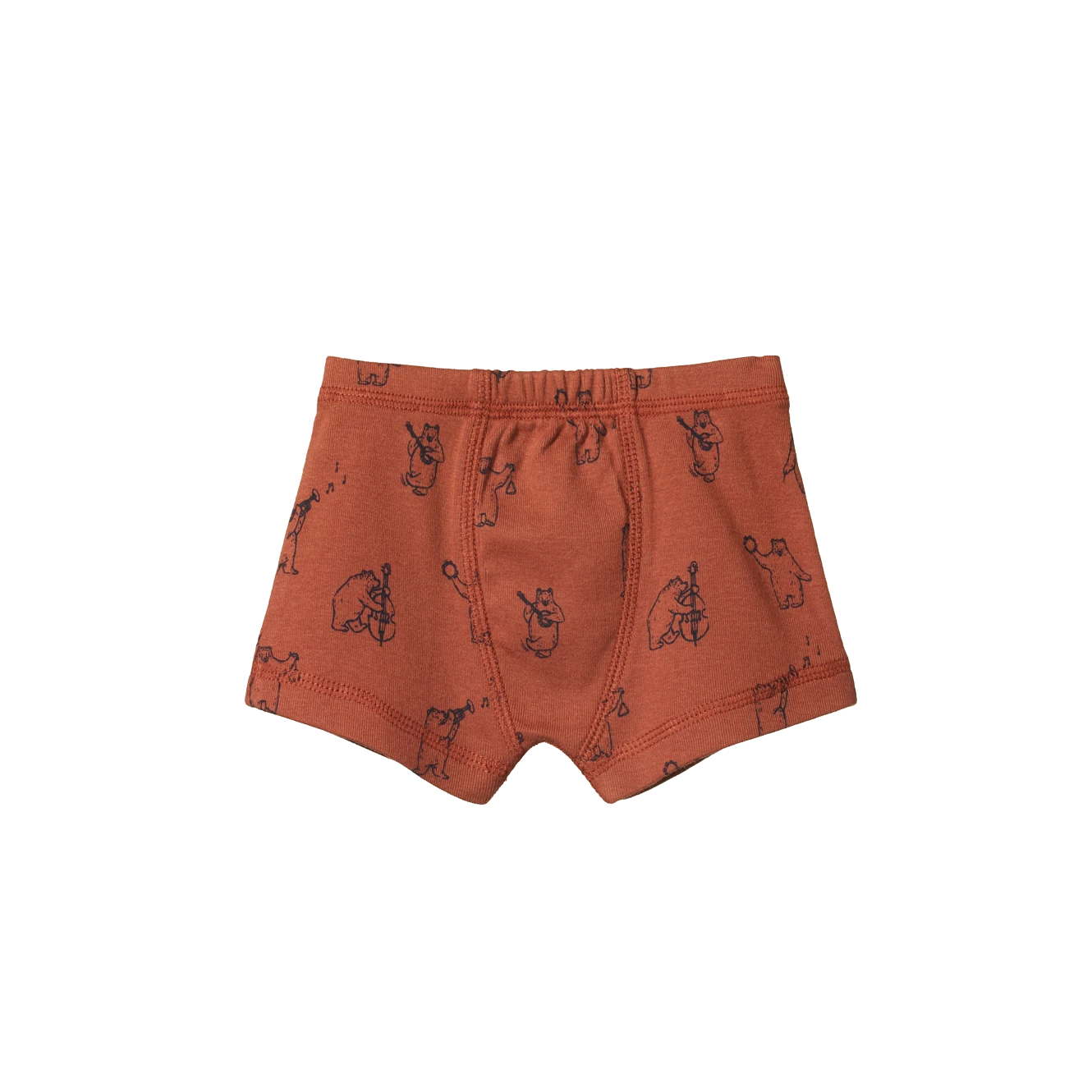 Organic Boxer Shorts - Bluegrass Bears Coco Print 1 Organic Boxer Shorts - Bluegrass Bears Coco Print