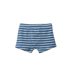 Organic Boxer Shorts - Indigo Sailor Stripe