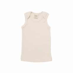 Pointelle Singlet - Natural