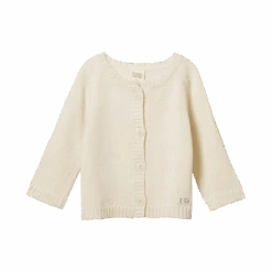 Merino Knit Cardigan - Natural
