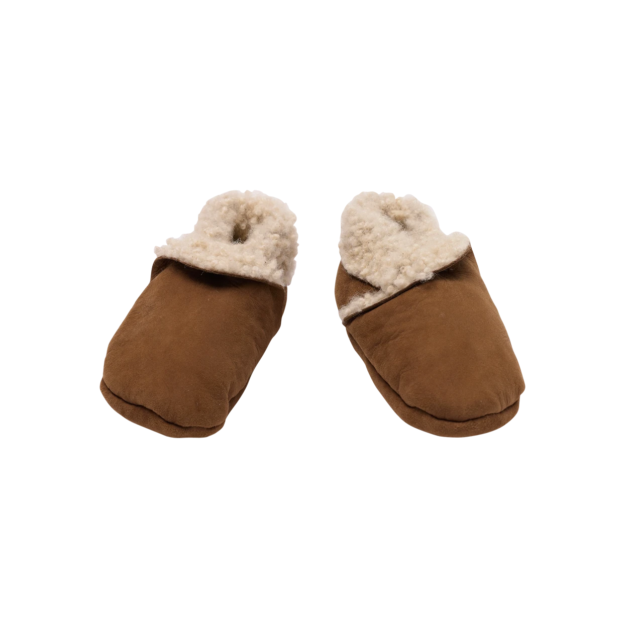 Lambskin Booties - Cinnamon 1 Lambskin Booties - Cinnamon