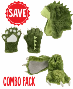 Green Dino Kid And Adult Wild Thing Combo Pack