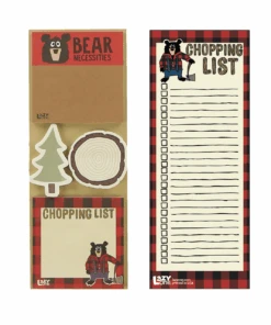 Bear Sticky Note And Notepad Combo Pack