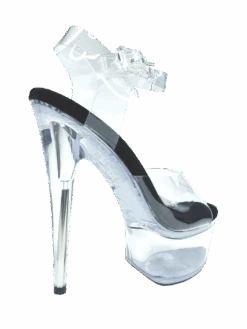 DEMI 6 - CLEAR/BLACK/CLEAR -Engel Cheap Store demi 6 clearblackclear 182824