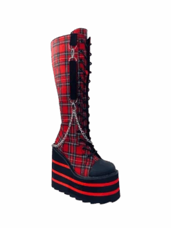 DETENTION BNDG - RED PLAID