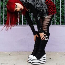 DETENTION HEART - BLACK/WHITE -Engel Cheap Store detention heart blackwhite 613248