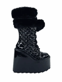 Engel Cheap Store -Engel Cheap Store dune fur black patent 541285