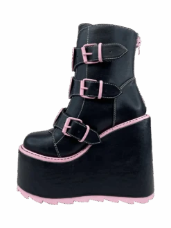DUNE LO HEARTS ON FIRE - BLACK/PINK -Engel Cheap Store dune lo hearts on fire blackpink 721854