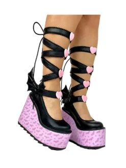 DUNE MJ DRACULAURA - BLACK/LAVENDER