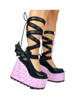 DUNE MJ DRACULAURA - BLACK/LAVENDER -Engel Cheap Store dune mj draculaura blacklavender 329297