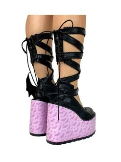 DUNE MJ DRACULAURA - BLACK/LAVENDER -Engel Cheap Store dune mj draculaura blacklavender 705151