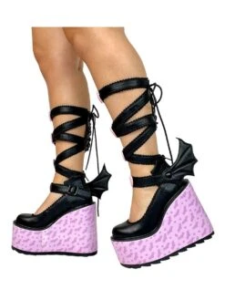 DUNE MJ DRACULAURA - BLACK/LAVENDER -Engel Cheap Store dune mj draculaura blacklavender 827991