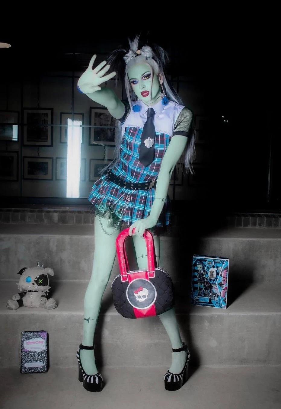 FRIGHT - BLACK/WHITE 2 FRIGHT - BLACK/WHITE - Image 2