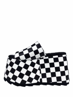 GWEN CHECKER - BLACK/WHITE -Engel Cheap Store gwen checker blackwhite 345793