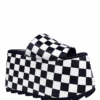 GWEN CHECKER - BLACK/WHITE