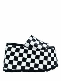 GWEN CHECKER - BLACK/WHITE -Engel Cheap Store gwen checker blackwhite 701798
