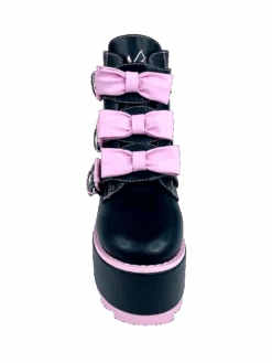 HALO BOW - BLACK/PINK -Engel Cheap Store halo bow blackpink 706059