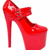 NATASHA - RED PATENT