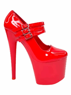 NATASHA - RED PATENT